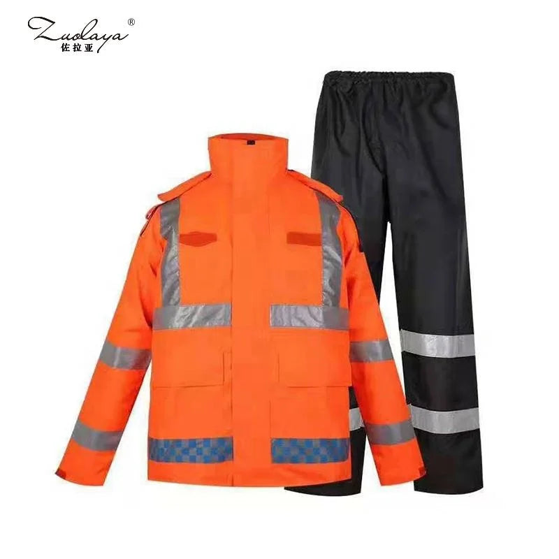 Ensemble de Pluie Haute Visibilité 2 Pièces