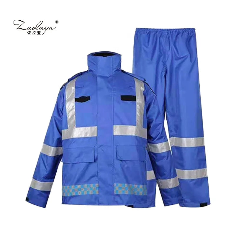 Ensemble de Pluie Haute Visibilité 2 Pièces