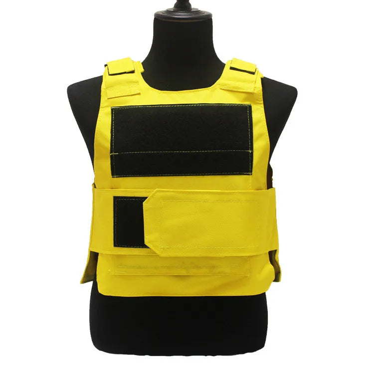 Gilet Tactique MOLLE — Compatible Plaques de Lestage, Sécurité & Entraînement