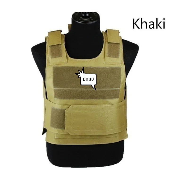 Gilet Tactique MOLLE — Compatible Plaques de Lestage, Sécurité & Entraînement