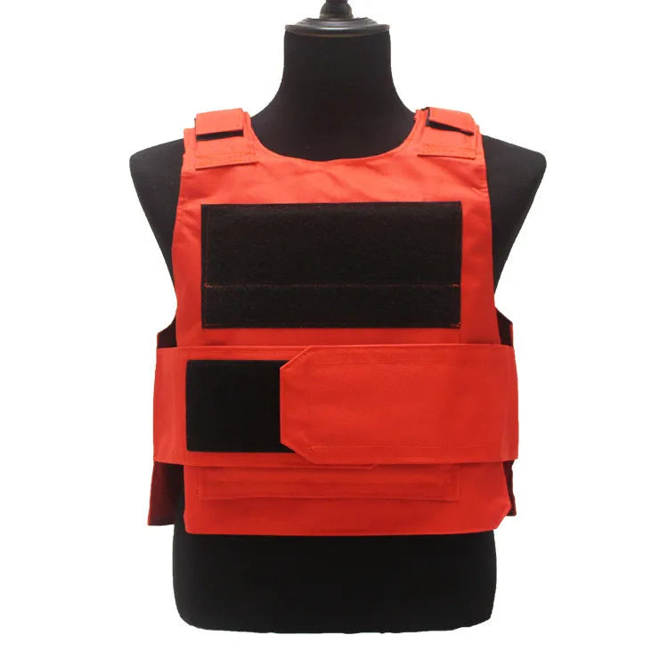 Gilet Tactique MOLLE — Compatible Plaques de Lestage, Sécurité & Entraînement