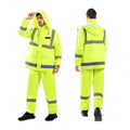 Imperméable Haute Visibilité — Bandes Réfléchissantes