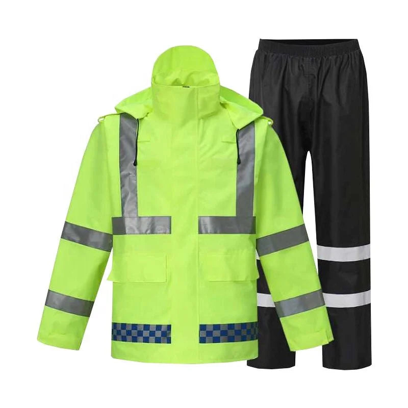 Ensemble de Pluie Haute Visibilité 2 Pièces
