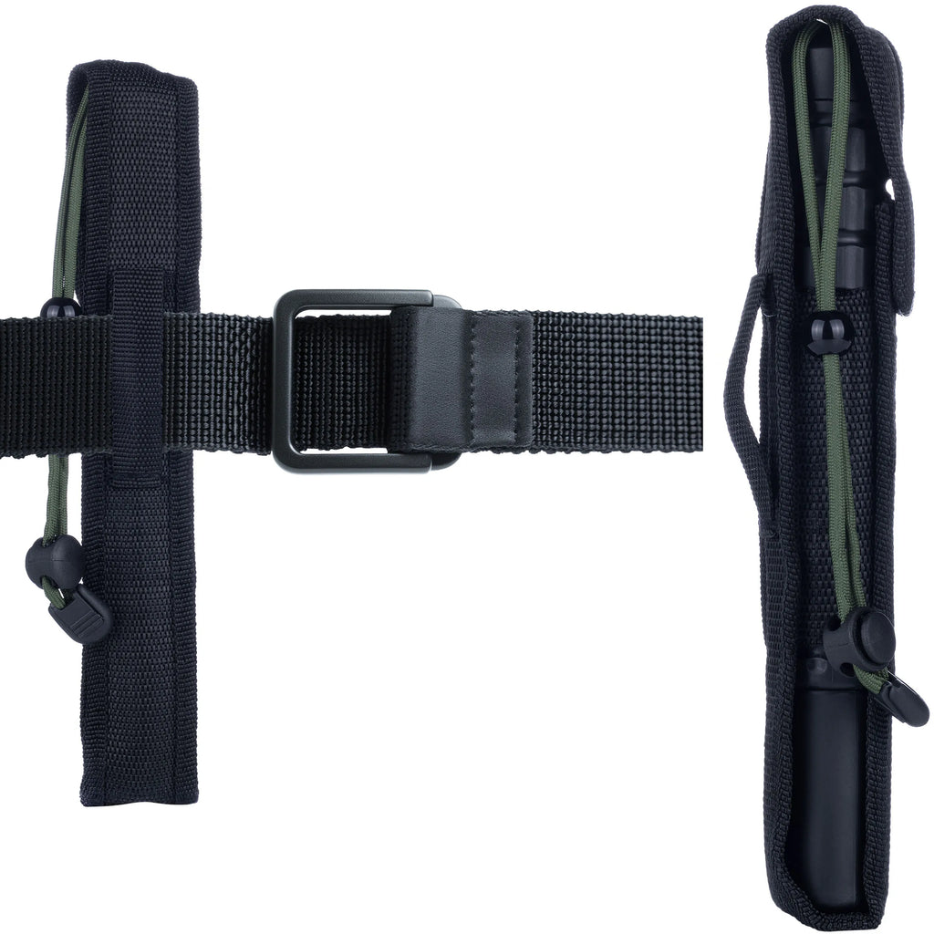 Bâton Télescopique de Sécurité 55,5 cm — Compact & Poignée Ergonomique