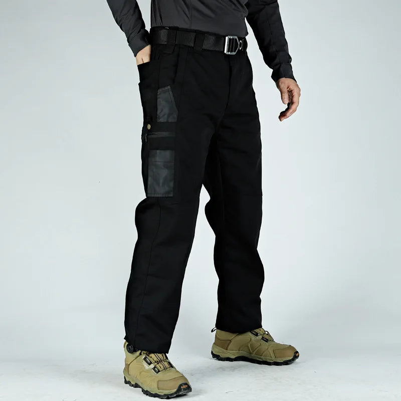 Pantalon Cargo de Travail Multipoches — Résistant & Confortable