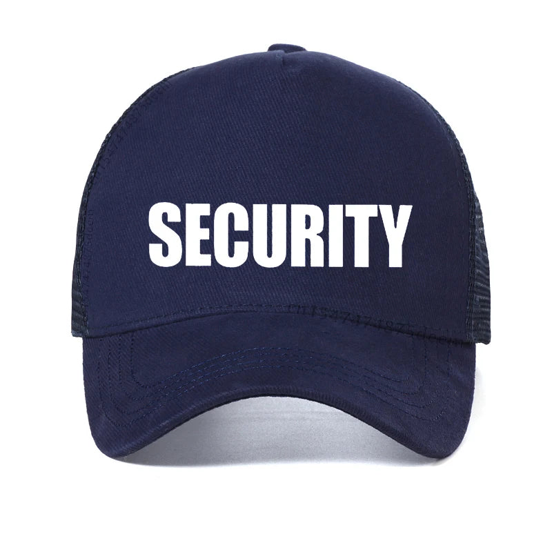Casquette Filet « Security » — Respirante & Ajustable