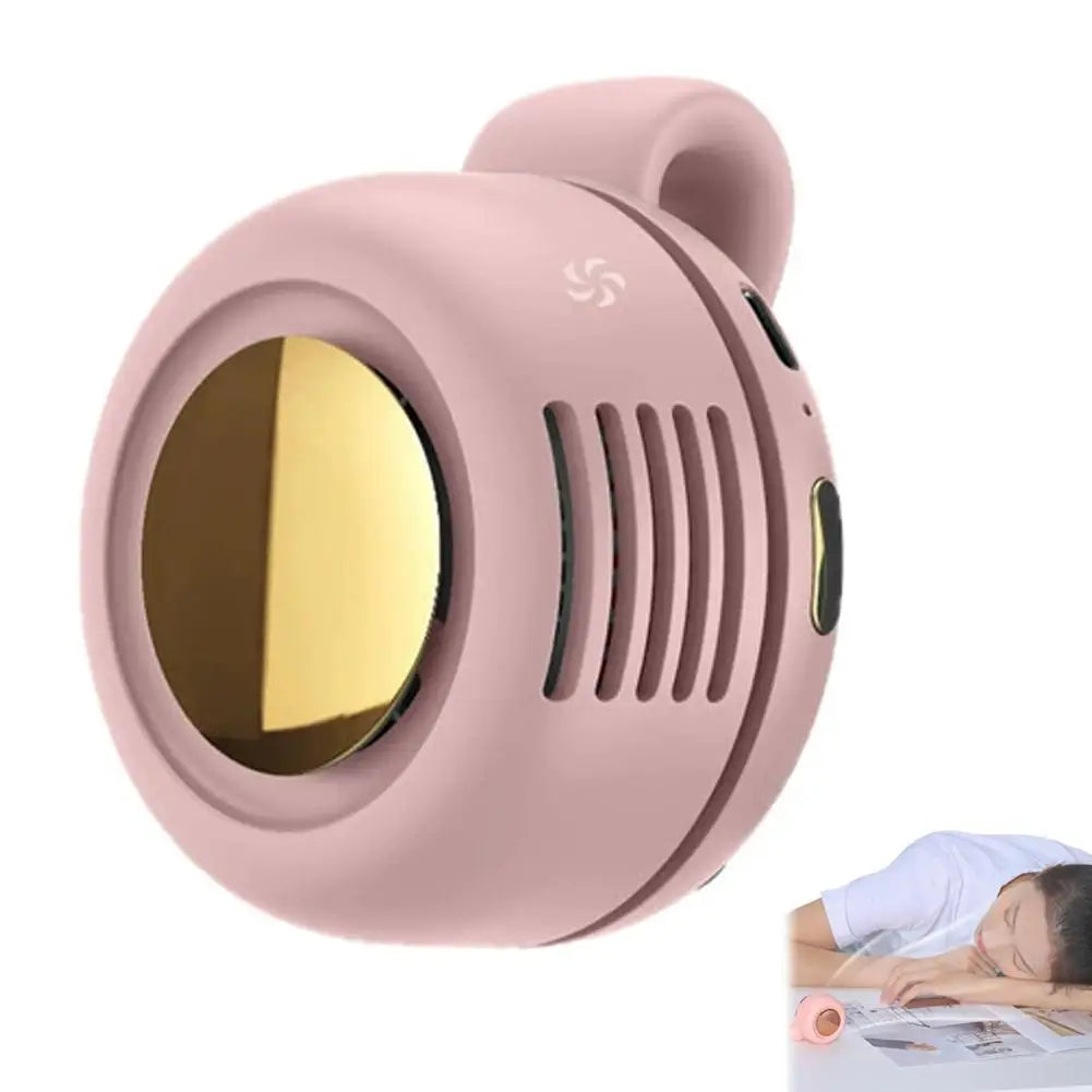Mini Ventilateur Portable à Clip — Rechargeable USB-C, 5h d'Autonomie