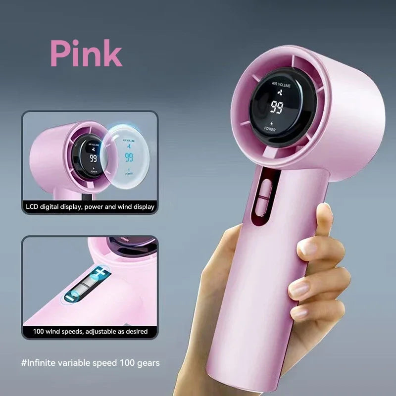 Mini Ventilateur Brumisateur Rechargeable — Compact & Silencieux