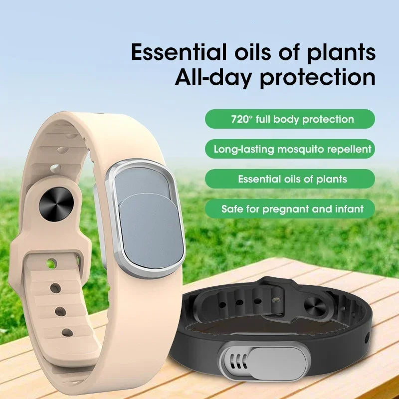 Bracelet Anti-Moustiques aux Huiles Végétales — 100% Naturel