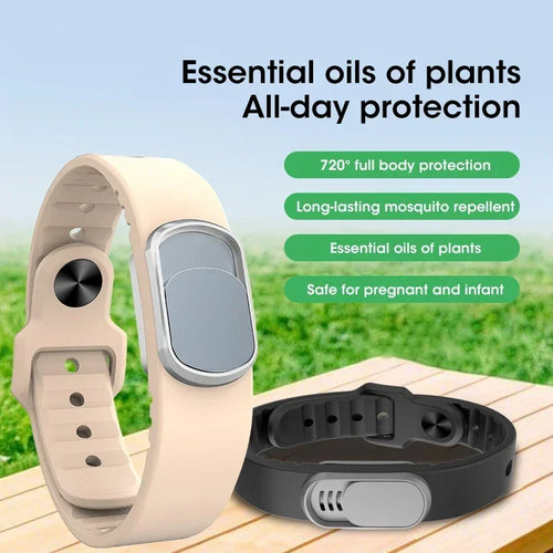 Bracelet Anti-Moustiques aux Huiles Végétales — 100% Naturel