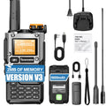 Talkie-Walkie QUANSHENG UV-K5(8) Bibande 5W — Écran & USB-C