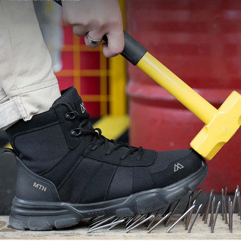 Chaussures de Sécurité Légères — Embout Acier Anti-Écrasement