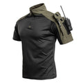 Chemise Tactique Camouflage Zip 1/4 — Respirante & Résistante