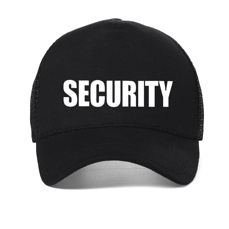 Casquette Filet « Security » — Respirante & Ajustable