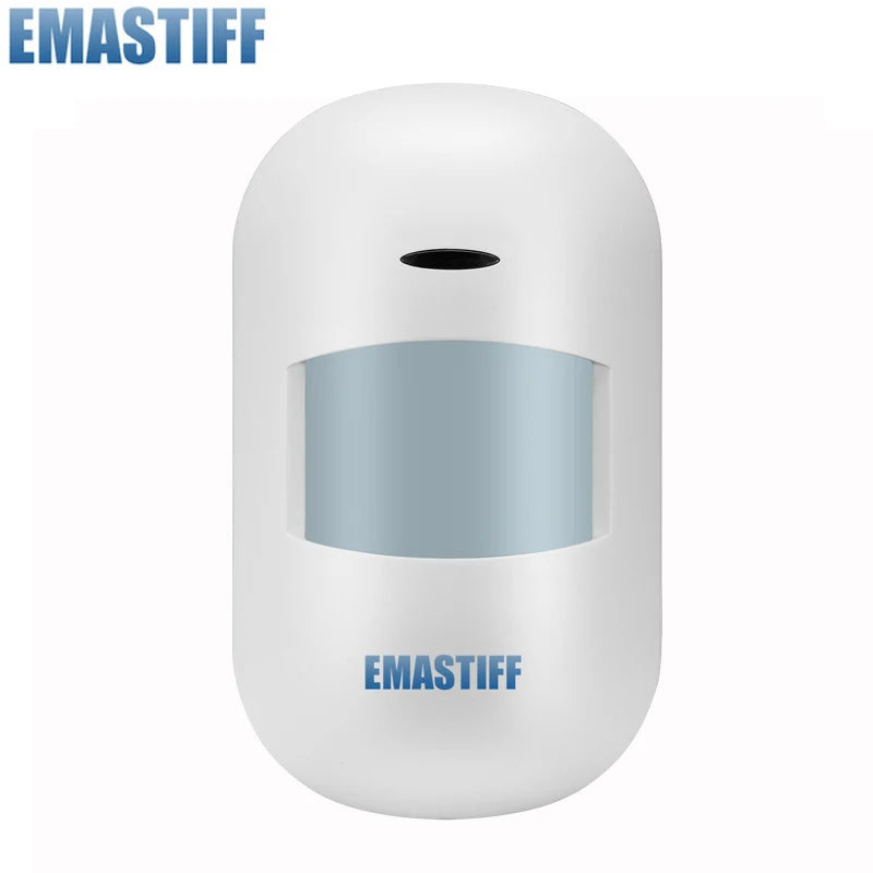 Détecteur de Mouvement Infrarouge sans Fil — Compatible Alarme GSM, Certifié CE
