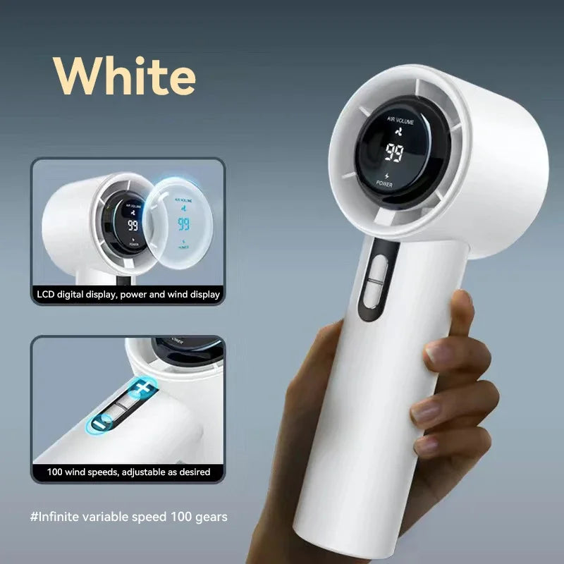 Mini Ventilateur Brumisateur Rechargeable — Compact & Silencieux
