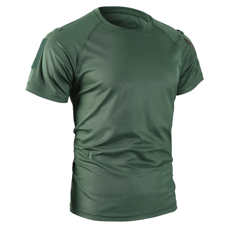 Haut Tactique Sportif Respirant & Extensible — Entraînement & Outdoor