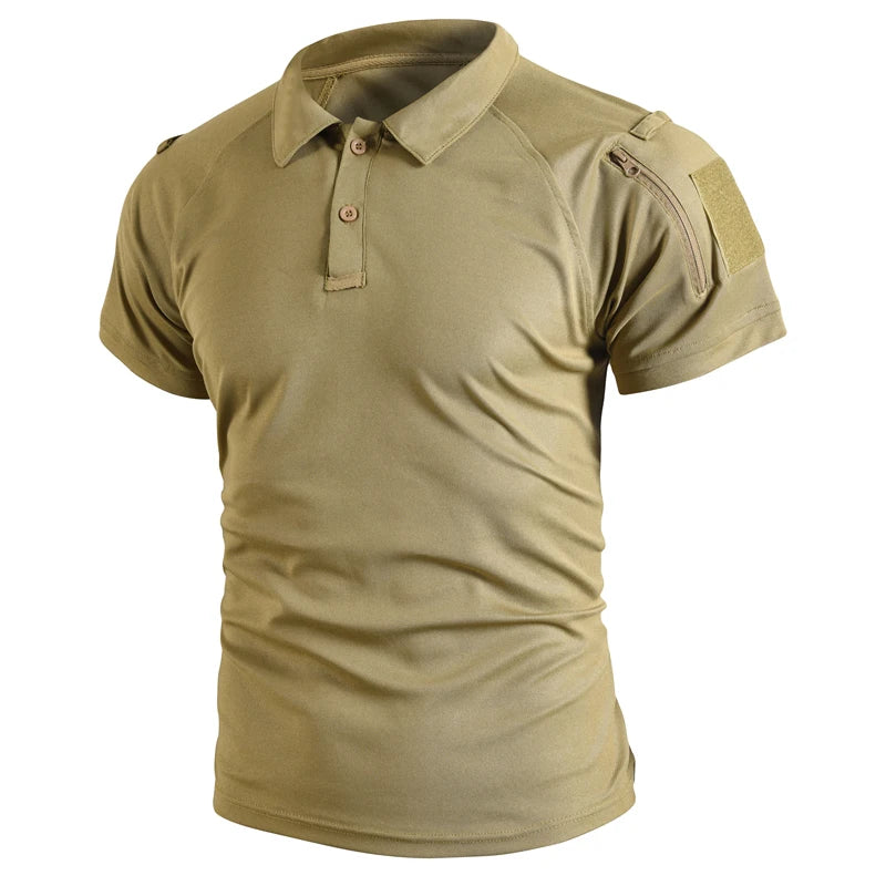 Haut Tactique Sportif Respirant & Extensible — Entraînement & Outdoor