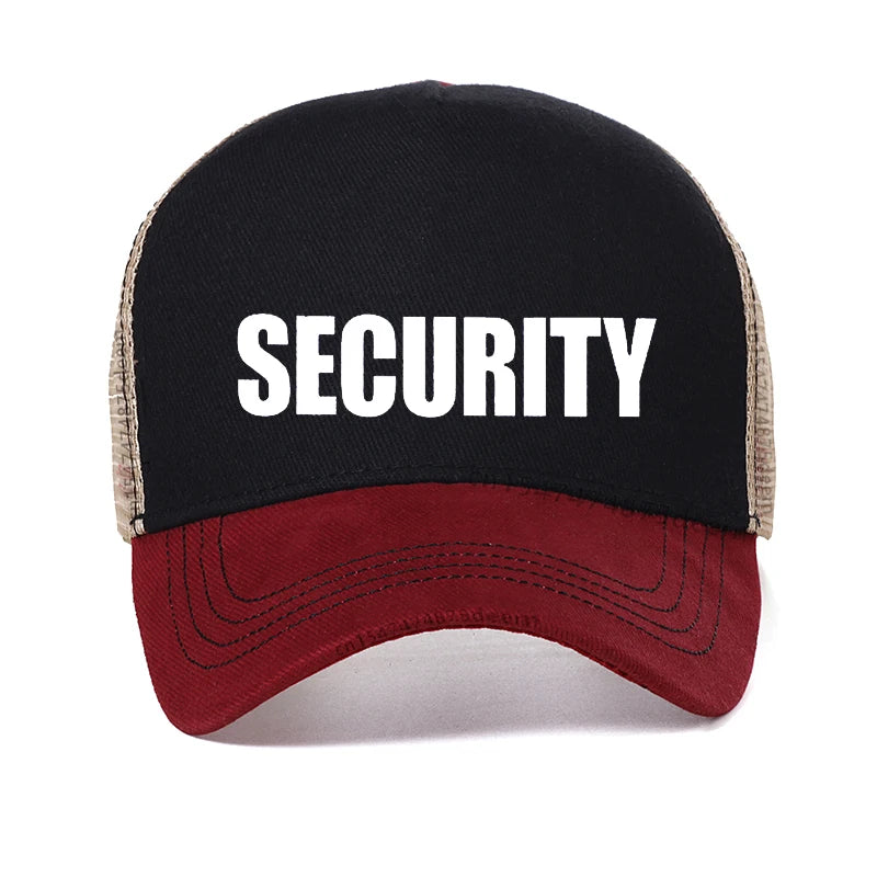 Casquette Filet « Security » — Respirante & Ajustable