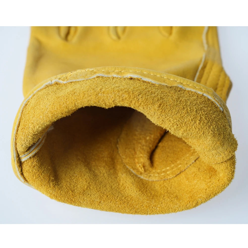 Gants de Travail en Cuir de Vachette — Résistants & Confortables