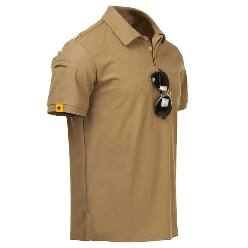 Haut Tactique Sportif Respirant & Extensible — Entraînement & Outdoor