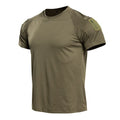 T-shirt Tactique Respirant — Séchage Rapide & Poche Zippée