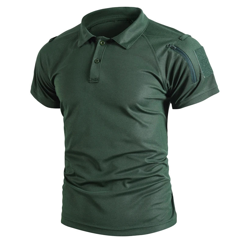 Haut Tactique Sportif Respirant & Extensible — Entraînement & Outdoor