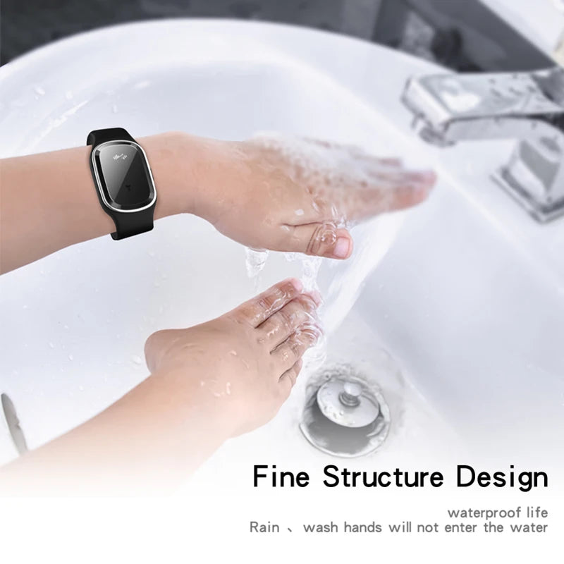 Bracelet Anti-Moustique Rechargeable USB — Protection Longue Durée
