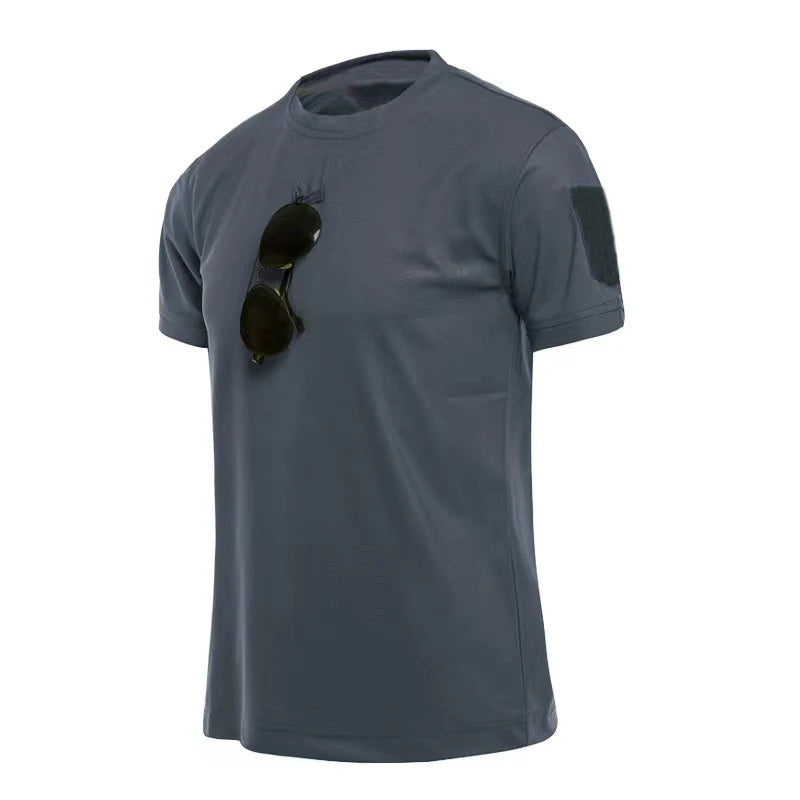 Haut Tactique Sportif Respirant & Extensible — Entraînement & Outdoor