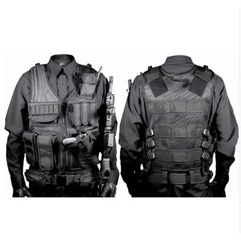 Gilet Tactique SWAT Respirant — Multipoches & Résistant