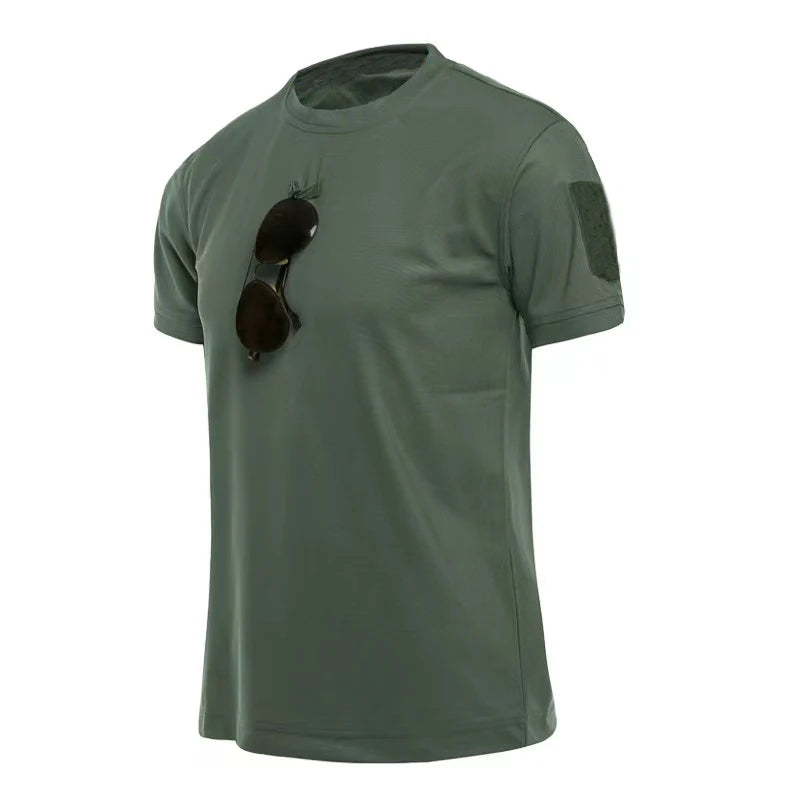 Haut Tactique Sportif Respirant & Extensible — Entraînement & Outdoor