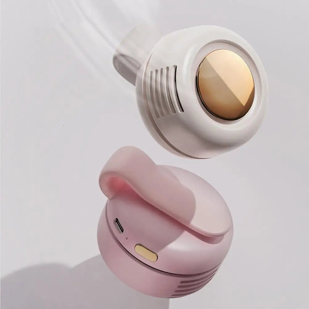 Mini Ventilateur Portable à Clip — Rechargeable USB-C, 5h d'Autonomie
