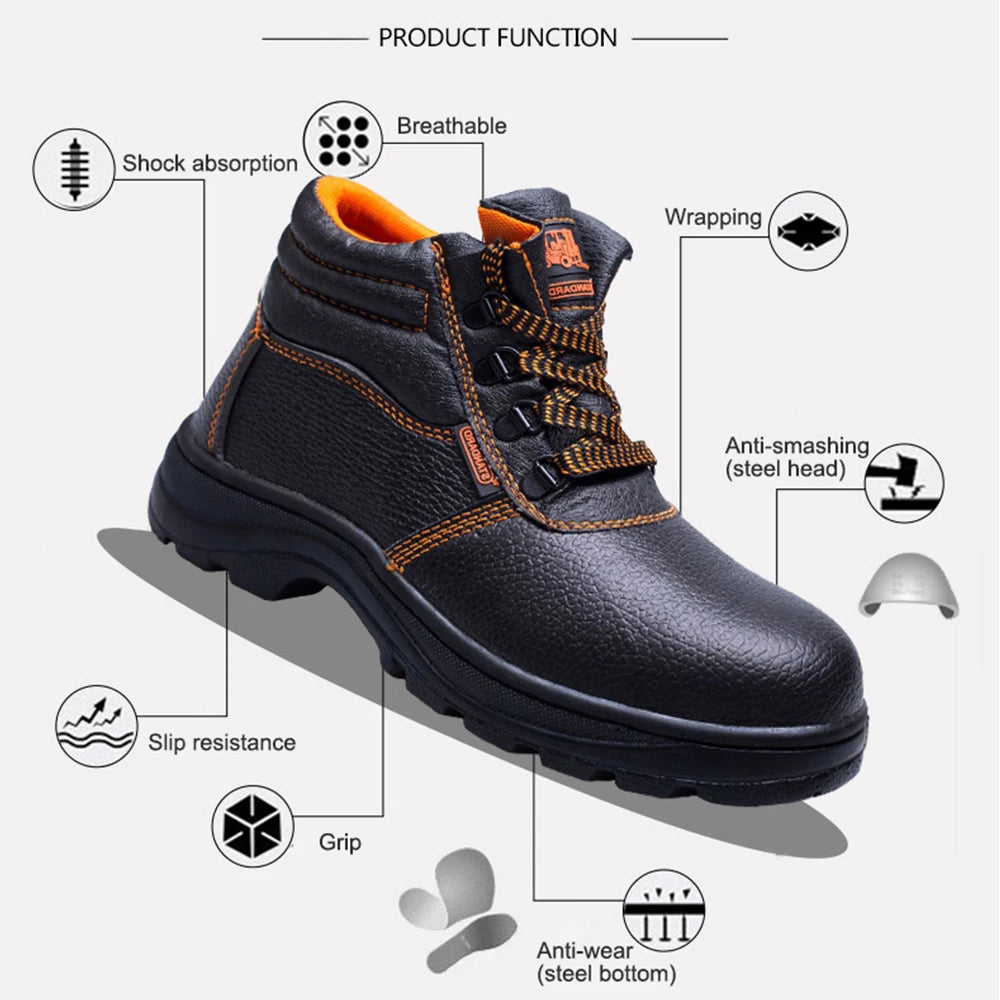 Chaussures de Protection Imperméables — Anti-perforation