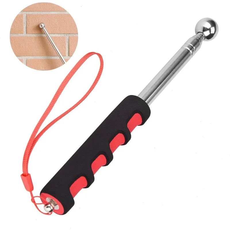 Marteau Brise-Vitre Télescopique 2-en-1 — Coupe-Ceinture & Évacuation d'Urgence