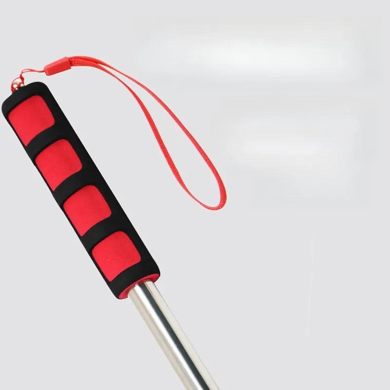 Marteau Brise-Vitre Télescopique 2-en-1 — Coupe-Ceinture & Évacuation d'Urgence