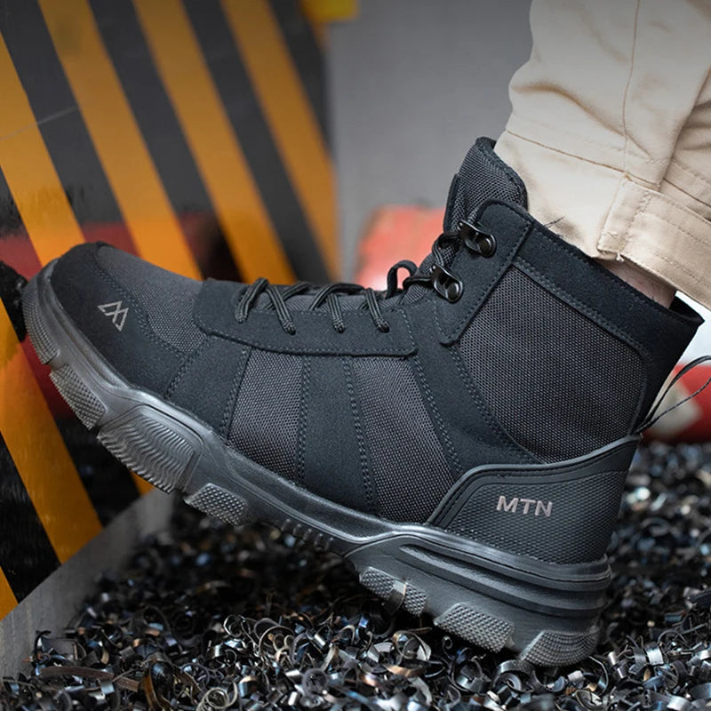 Chaussures de Sécurité Légères — Embout Acier Anti-Écrasement