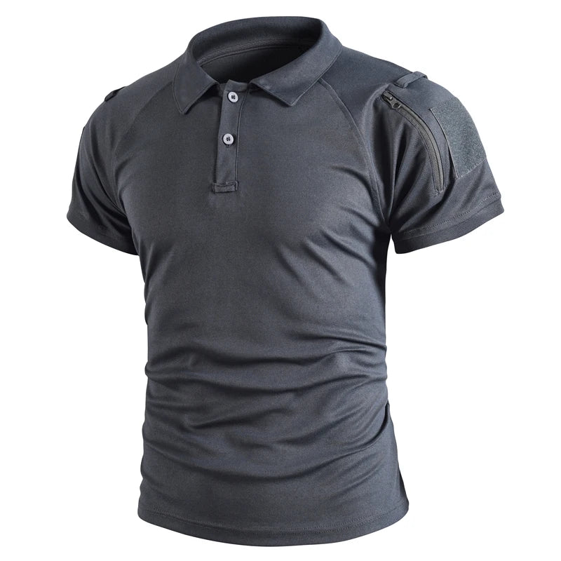 Haut Tactique Sportif Respirant & Extensible — Entraînement & Outdoor