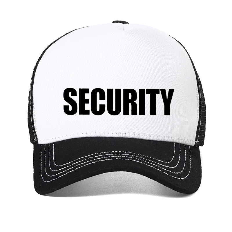 Casquette Filet « Security » — Respirante & Ajustable