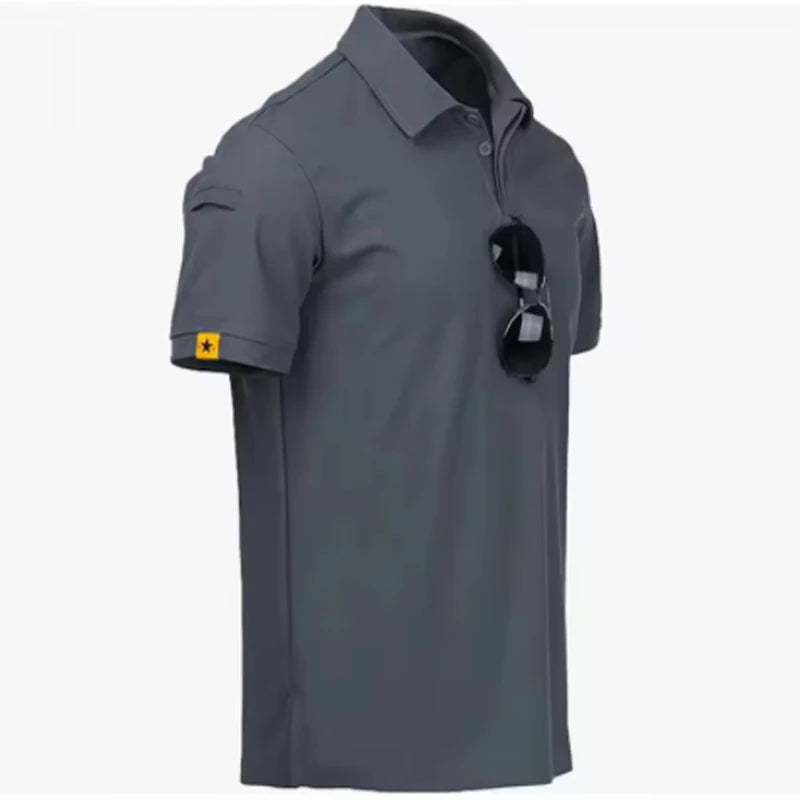 Haut Tactique Sportif Respirant & Extensible — Entraînement & Outdoor