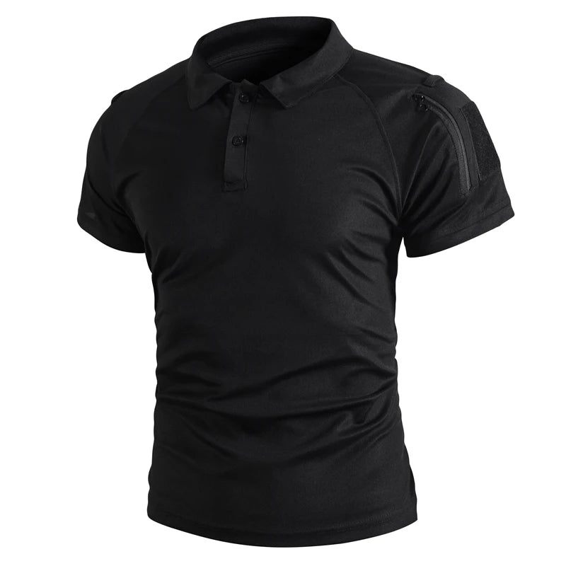 Haut Tactique Sportif Respirant & Extensible — Entraînement & Outdoor