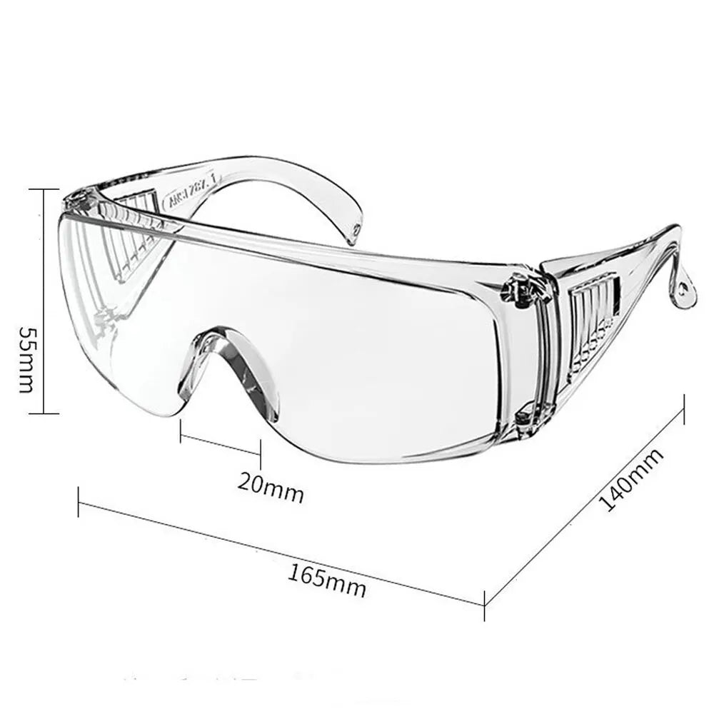 Lunettes de Sécurité Enveloppantes – Protection Anti-Impact, Anti-UV & Antibuée | Port sur lunettes de vue