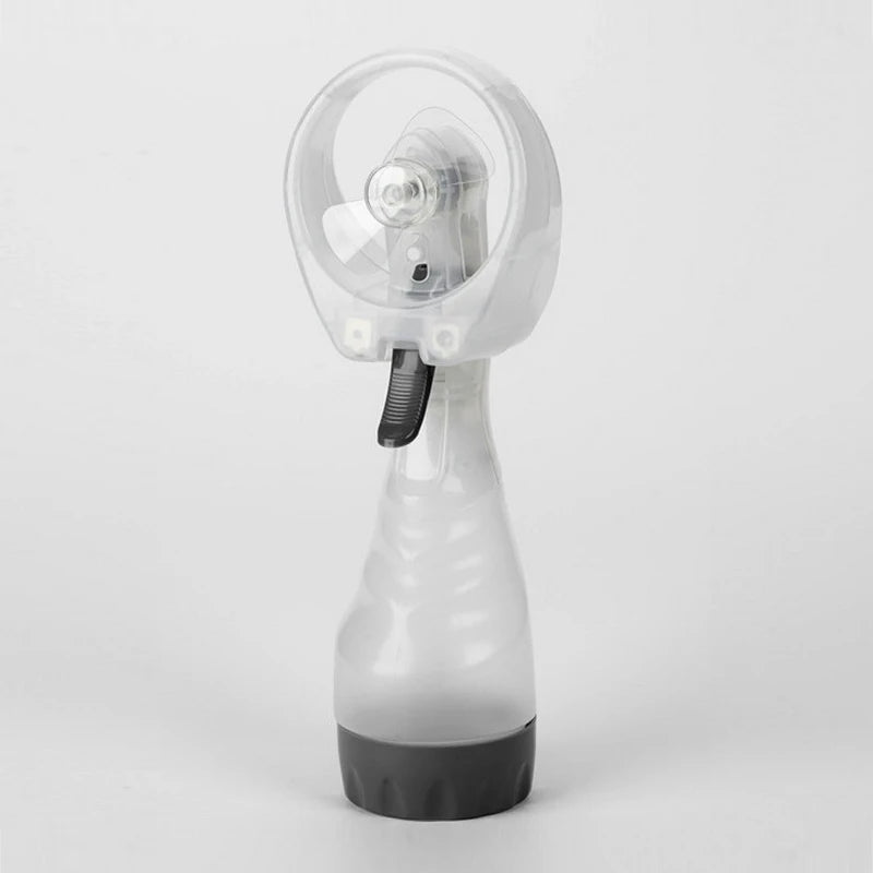 Mini Ventilateur Brumisateur Rafraîchissant à Eau — Portable & Rechargeable