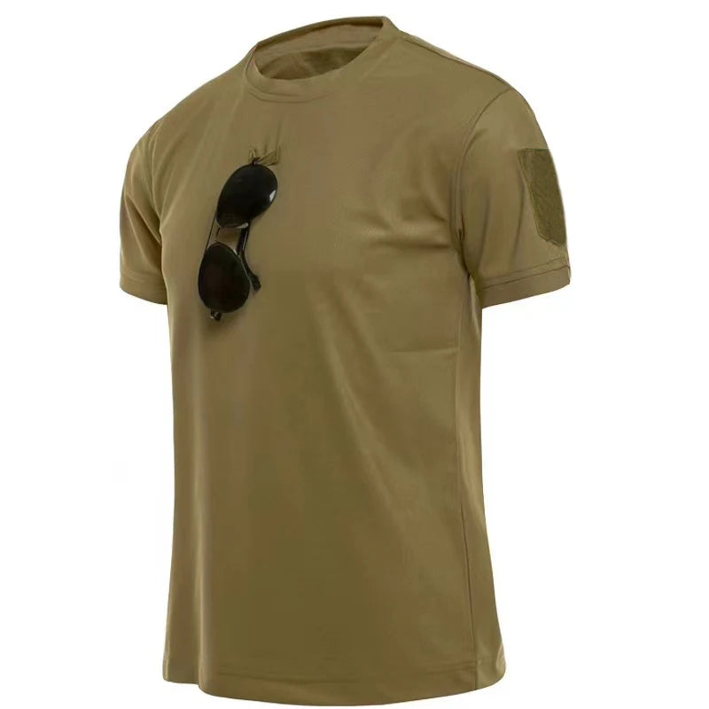 Haut Tactique Sportif Respirant & Extensible — Entraînement & Outdoor