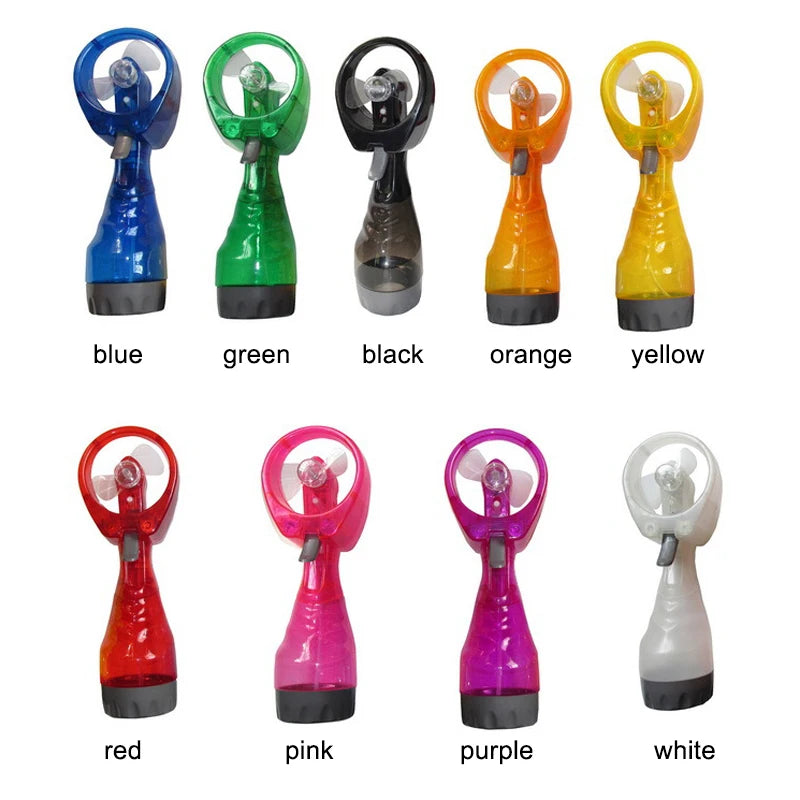 Mini Ventilateur Brumisateur Rafraîchissant à Eau — Portable & Rechargeable