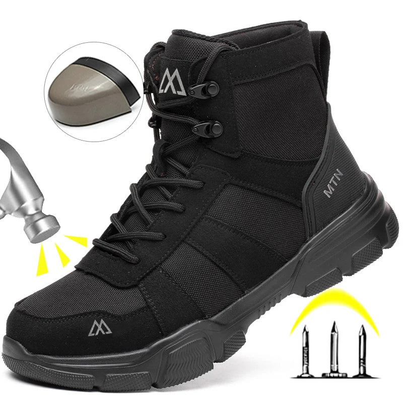 Chaussures de Sécurité Légères — Embout Acier Anti-Écrasement