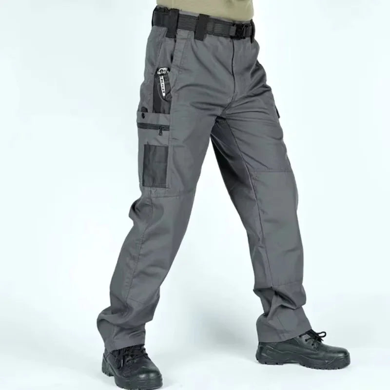 Pantalon Cargo de Travail Multipoches — Résistant & Confortable