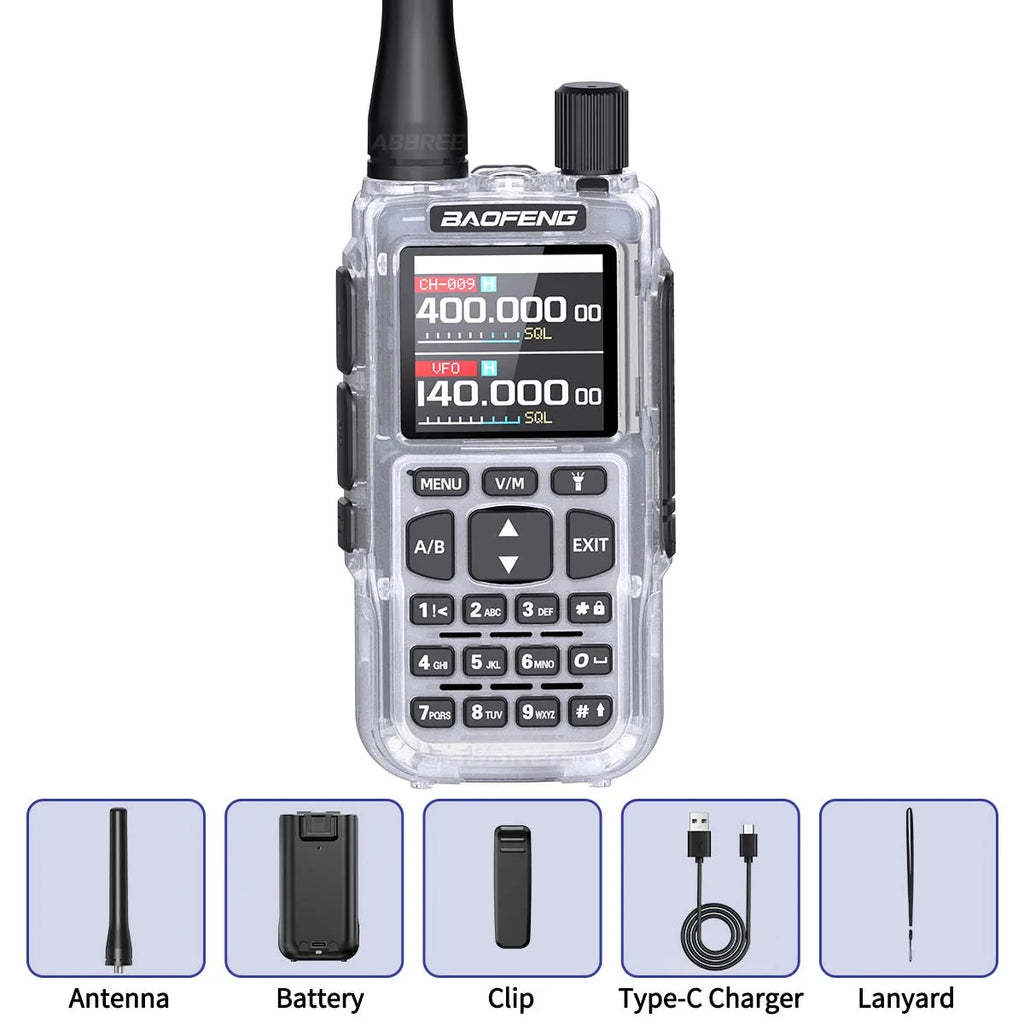 Talkie-Walkie BaoFeng UV-5R Mini Bluetooth — 999 Canaux & Charge USB-C