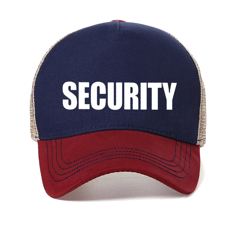 Casquette Filet « Security » — Respirante & Ajustable