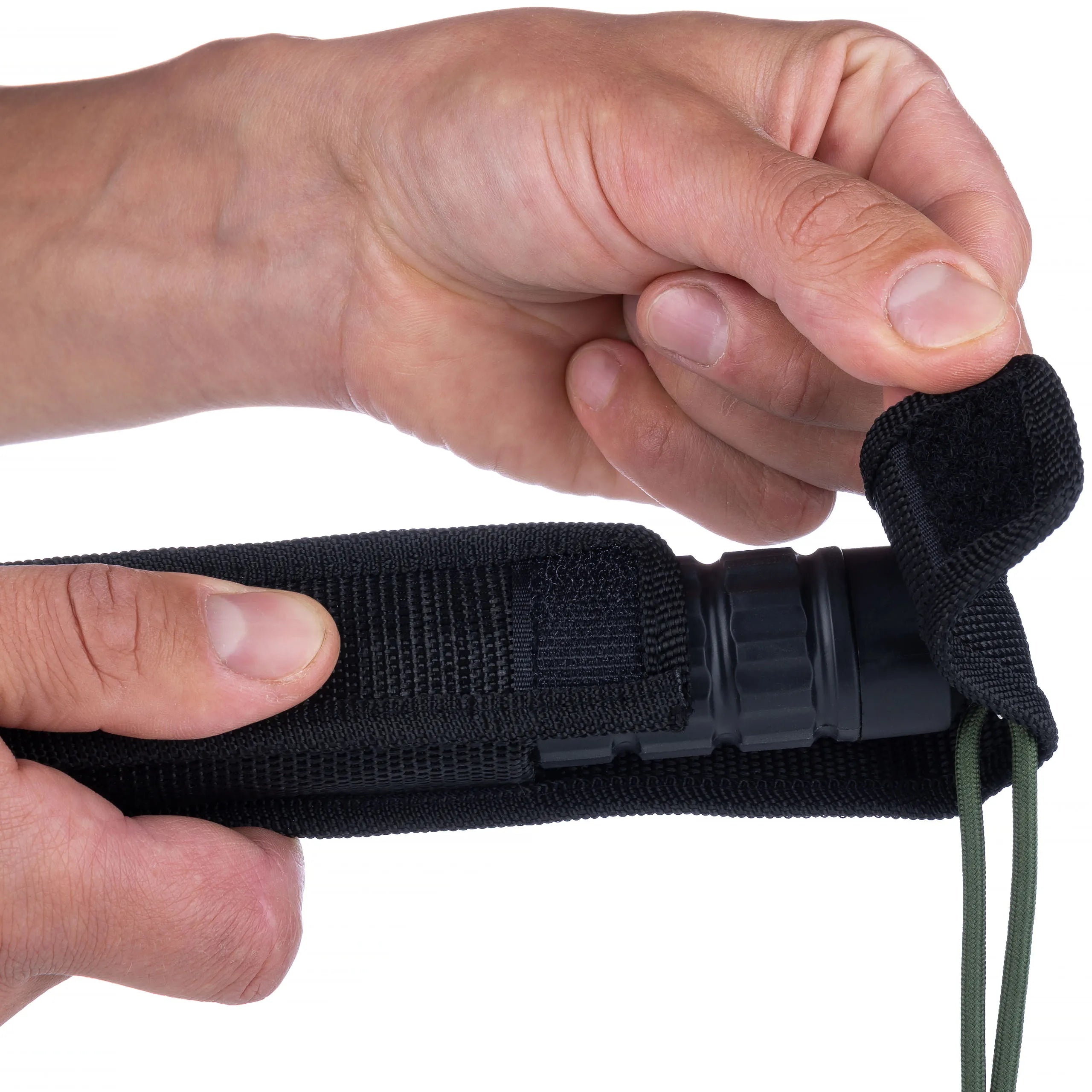 Bâton Télescopique de Sécurité 55,5 cm — Compact & Poignée Ergonomique