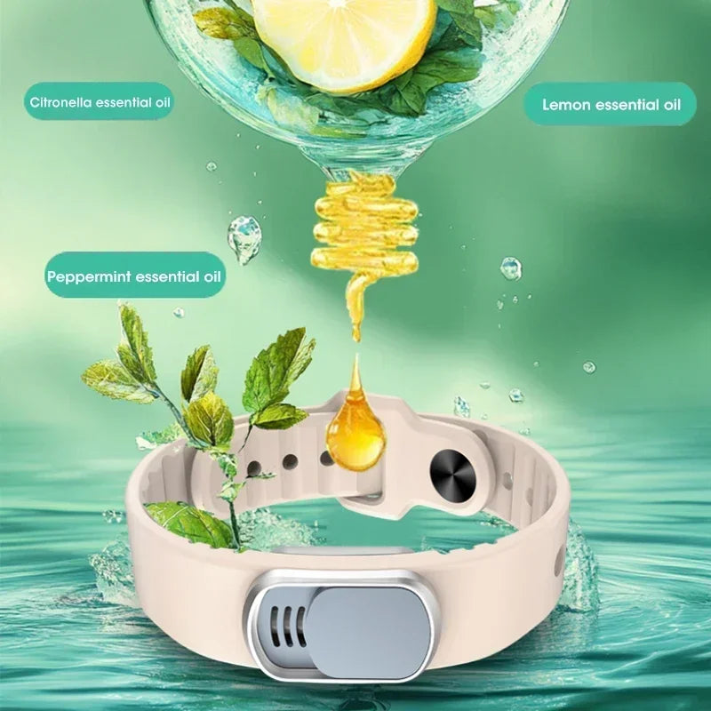 Bracelet Anti-Moustiques aux Huiles Végétales — 100% Naturel